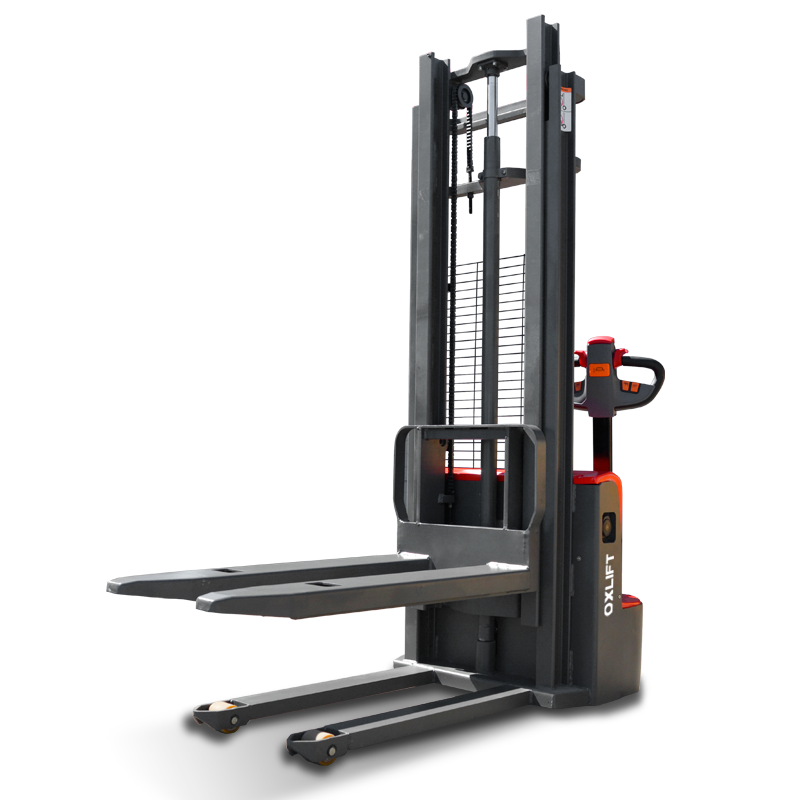 Самоходный складской электроштабелер с вилами AX-2510 OXLIFT 2,5 м 1000 кг